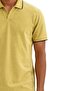 Ar-Ma Men's Polo Collar T-Shirt Unprinted Basic Regular Fit Double Collar Combed Cotton Pique Y31374356702 Mustard - 2