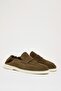 Billiy Model Genuine Suede Leather Eva Sole Loafer Shoes