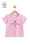 Baby Girl Heart Printed Casual Short Sleeve Summer T-Shirt - 2