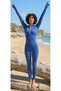 Women’S Thumb-Hole Detail High-Neck Swimsuit Jumpsuit - 5