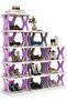 Foldable Multi-Layer Shoe Rack – Free Splicing Stackable Shoe Organizer Storage Shelf for Home, Closet & Entryway - 4