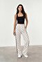 Polka Dot Women's Elastic Waist Elastic Cuffs Sweatpants - 6