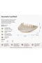 Decorative Leaf Gold Bowl - 3