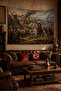 Fatih Sultan Mehmet's Conquest of Istanbul Wall Covering Banner Thick Fabric
