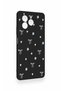 Omix X7 Compatible Mini Bow Black Patterned Silicone Case - 3