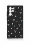 Samsung Note 20 Ultra Compatible Mini Bow Black Patterned Silicone Case - 2
