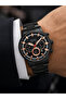 Men's Wristwatch Steel Band Black Color with Function Calendar and Gift Box - 3