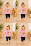 Baby Girl Top and Bottom Set 100% Cotton - 5
