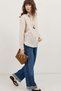 Stone 100% Linen Women's Shirt - 5