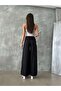 Black Denim Detailed Trousers D2625 - 4