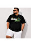 Large Size Cotton Comfortable Fit Daily Use Crew Neck Men's T-Shirt