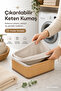 Bamboonest Set of 3 Bamboo Organizer Baskets - 4