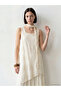 Nevavm Square Collar Shawl Detailed Lace Dress with a Difference - 2