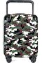 Cabin Size Hand Carry on Luggage, 20 Inch, ABS Hard Shell Suitcase with Spinner Wheels and Secure Lock, 7-9 kg Capacity (MILITTARY GREEN)