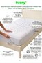 Ultra Soft Silent 60X120 cm Liquid-Proof Fitted Mattress Protector Mattress Pad