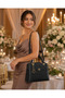 Luna Women's Hand and Shoulder Bag with 2 Compartments, Special Day and Daily Hand Bag - 8