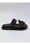 Floral Handmade Flower-Detail Comfortable and Stylish Designed Comfortable Sole Slippers - 4