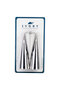 3 Pieces of Cornet Cookie Shapers - Stainless Steel Cornet Mold Set of 3 Large Size - 8
