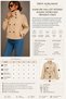 Women's Stand Collar Double Button Belted Lined Short Trench Coat Jacket - 3