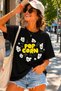 Popcorn Printed Unisex Oversize T-Shirt – Cotton Crew Neck Casual T-Shirt