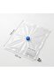 100 X 130 cm Giant Vacuum Storage Bag - 75% Space-Saving Clothing and Quilt Storage Bag - 4