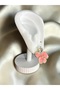 Women's Earrings with Flower Figures - 2