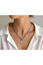 Steel Necklace with God Written - 3