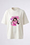K Pop Idol Design Back Printed Cotton White Oversize T-Shirt