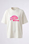 System of a down Design Back Printed Cotton White Oversize T-Shirt