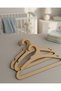 Baby Clothes Hangers - Set of 20 Natural Wooden Baby Wardrobe Organizers (20 cm)