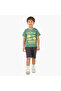 Crew Neck Short Sleeves T-shirt with Graphic Print - 2