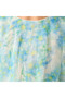 Round Neck Sleeveless Ruffle Dress with Floral Print - 5