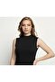 Women's Cotton Half-Throat Zero-Sleeve Bodysuit (1420) - 2