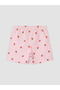 Pink Minnie Mouse Printed Girls' Shorts Set - 5