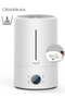 5L Humidifier and Diffusers with Aroma Therapy, Cool Mist Air Humidifier F628S white
