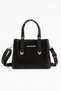 Women's 4-Compartment Simple and Stylish Shoulder Bag with Gold Accessories Clutch Bag S-1425