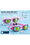 Swimming Goggles Standard Size Pool Goggles Marine Goggles Unisex Pool Goggles with Storage Box - 2