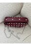 Staple Detail Small Size Hand and Shoulder Women's Bag - 2