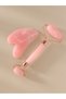 Gua Sha Facial Massage Tool Set, Pink Non-Frosted Abs Resin, Body Massage and Exfoliation Tool Set, Facial Beauty Tools and Energy Channel Opening, - 8