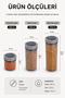 3-Piece Linea Round Storage Container Set 1X(0.50 Liter, 1.1 Liter, 1.70 Liter) Anthracite - 6