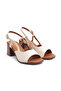 Bln S700 Adjustable Buckle Detailed Heeled Sandals