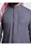 Men Classic Summer Thobe, Grey - 62inches - 4