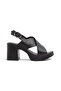 Mnr 1109 Cross-Strapped Heeled Sandals
