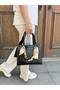 Women's New Season Stylish Design Hand and Shoulder Bag with Shawl Detail - 8