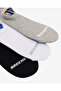 S2520314 U No Show 3 Pack 3 Pieces-Each Unisex Socks Gray - 3
