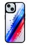 iPhone 15 Blue M2 Design Glossy Phone Case