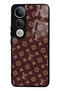 Vivo V50 Lite Red Lv Design Glossy Phone Case