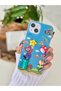 Flexible Silicone Case with 3D Mario Design Compatible with iPhone 13 - 14 and 15