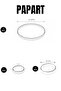 Blue Bon Appetit 12 Piece 6 Person Stackable Ceramic Breakfast Set Luxury Presentation Set Plate - 4