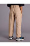 Boys Beige Solid Pullon Track Pants - 3